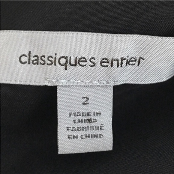 classiques entier black&gray colorblock dress with exposed back zipper - Picture 17 of 17